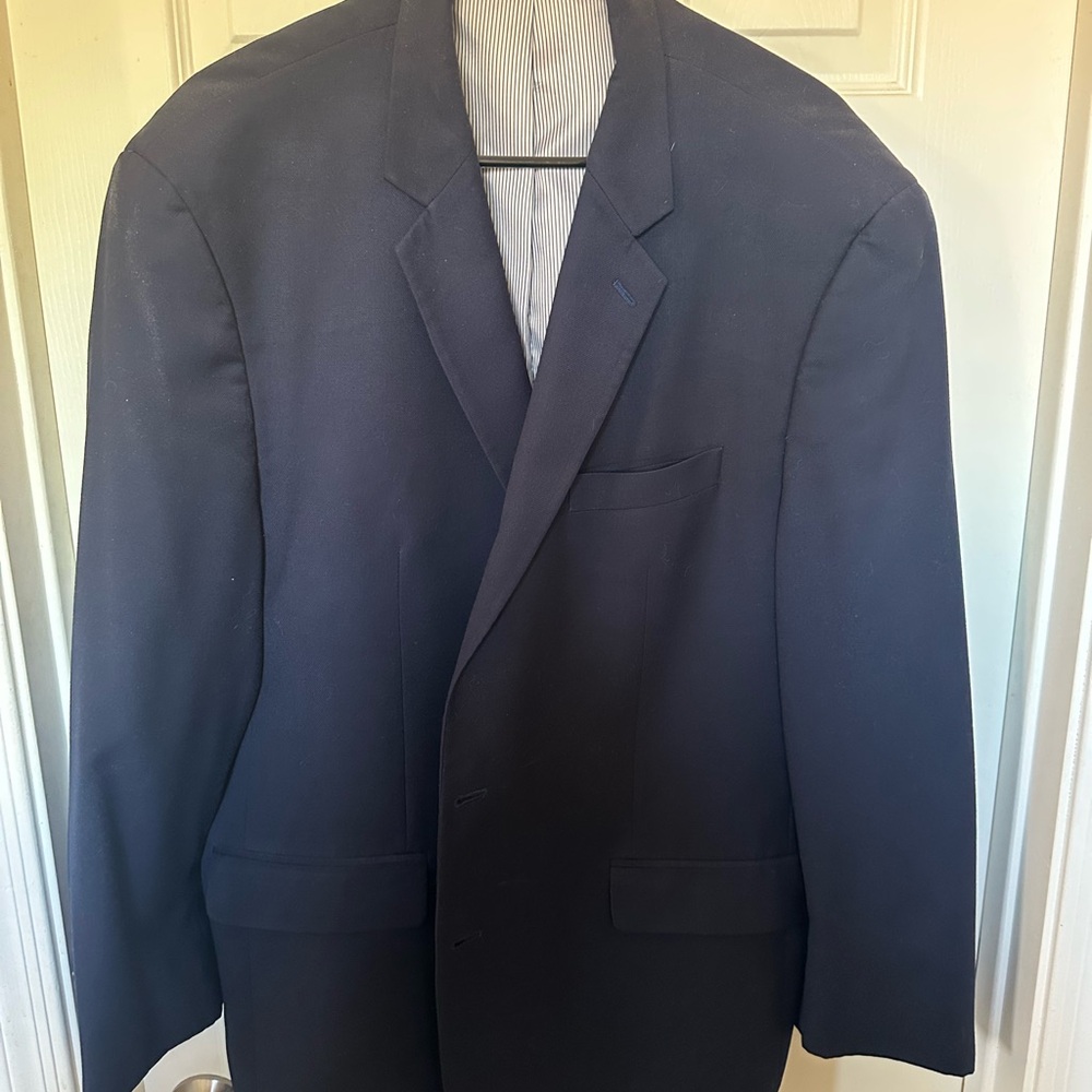 Classic navy blue Men's Blazer 48R